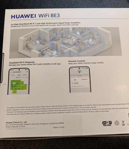 Huawei Wifi Be3 Router Inalámbrico Blanco (Usado)