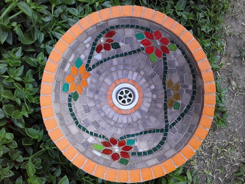 Bachas Para Baño Decoradas Con Mosaiquismo Artesanalmente