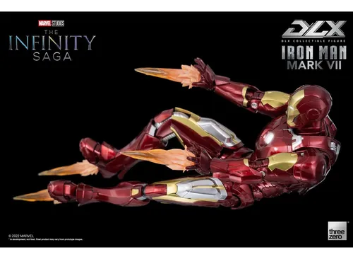threezero Marvel Homem de Ferro Iron Man Mark 7 DLX 1:12
