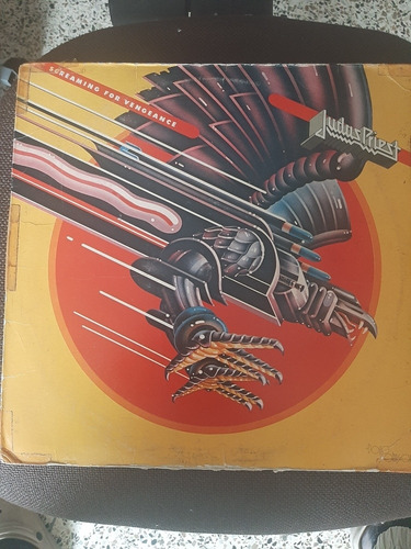 Lp De Acetato Judas Priest Screaming For Vengance Importado