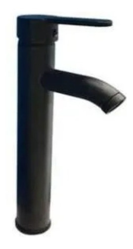 Imagen 2 de 3 de Set Bacha Apoya Beige Diseño Griferia Monocomando Tubo Alto