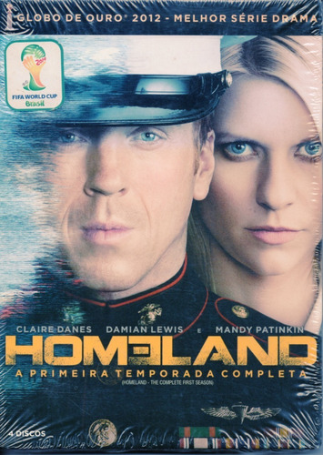 Dvd Homeland - 1ª Temporada Completa - Dublada