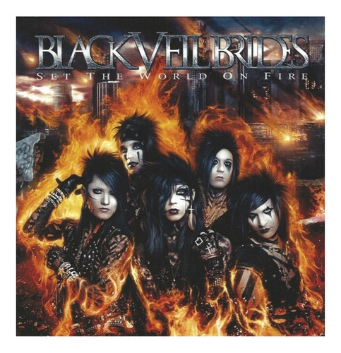 Cd Black Veil Brides Set The World On Fire Nuevo Y Sellado