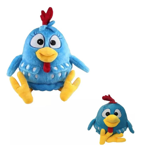 Peluche Gallina Pintadita Juguete Niños 