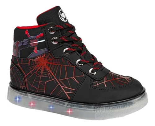 Tenis Urbano Con Luces Spiderman Id 1111110 Niño 