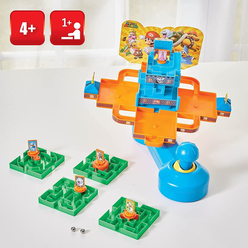 Juego De Mesa Laberintos Super Mario Bros Juguete Didactico