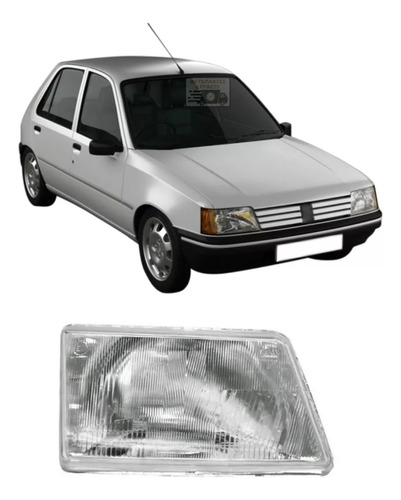 Óptica Peugeot 205 91/92/93/94/95/96/97/98/99 Derecha