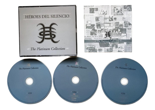 Héroes Del Silencio The Platinum Collection Cd Triple Nuevo!