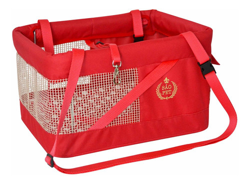  Bolsa De Transporte Para Carro Pet Safety P/cães E Gatos