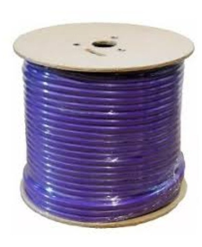 Cable Subterraneo 4x6 X Rollo De 100 Mts Violeta