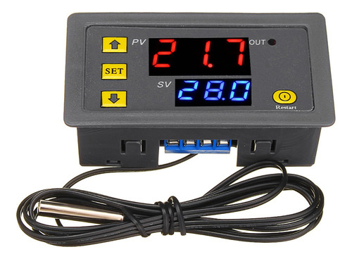 Controlador De Temperatura Termostato W3230 110v 220v Wipix