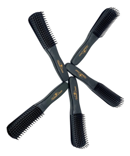 Melanin Crown Cepillo Desenredante Flexible Para Cabello Riz
