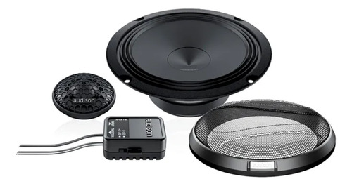Kit 2 Vias Audison Apk 165 6 Polegadas 200w Rms 4 Ohms Som