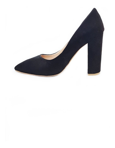 zapato con tacon grueso