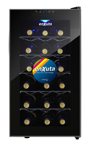 Enfriador De Vino Enxuta Para 18 Botellas 10c 18c Evenx3318