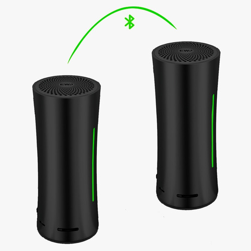 Imagen 5 de 10 de Parlante Bluetooth Portátil Ewa A115 40hs Luz Led Micro Sd