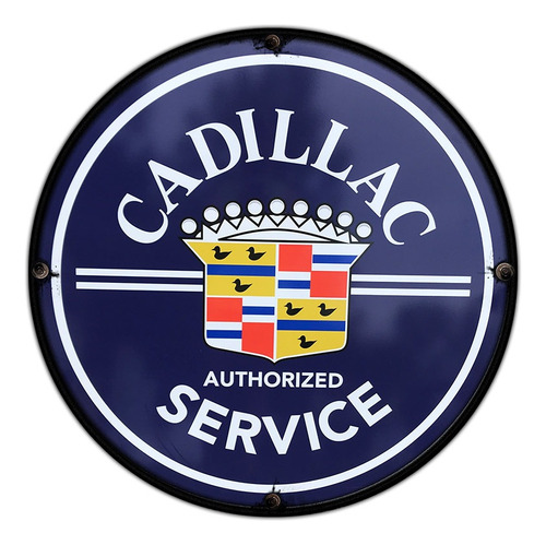 #743 - Cuadro Decorativo Vintage - Cadillac Auto No Chapa