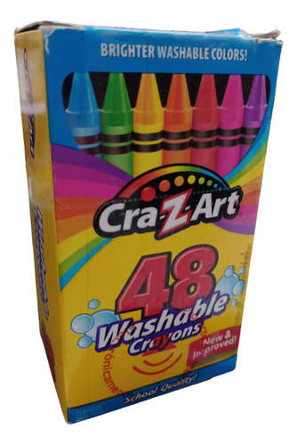 Crayolas Crazart 48 Pz Lavables