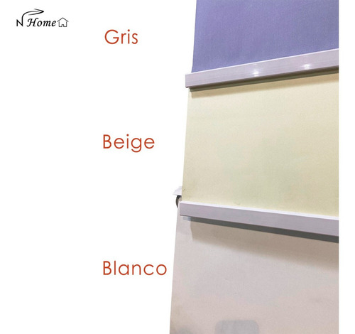 Imagen 3 de 7 de Cortina Roller Screen 1,0x2m Ancho Variedad De Colores
