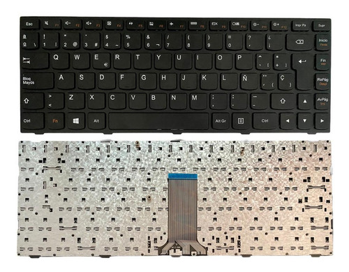 Teclado Lenovo G40-30 G40-45 G40-70 G40-80 Flex 2 14 espanhol preto