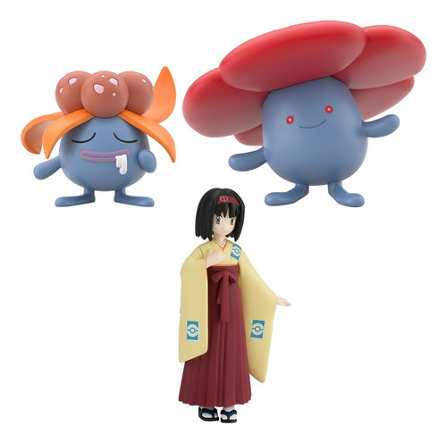 Pokemon Scale World Kanto - Erika, Gloom, Vileplume - Bandai