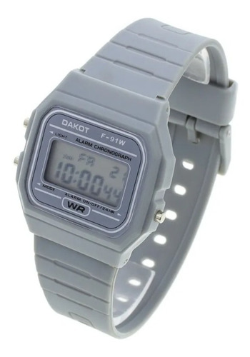 Reloj Dakot Vintage Cronómetro Wr Alarma Niños Niñas Da353