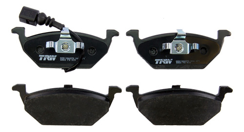 Balatas Del. Para Vw Jetta Style 2011 2012 2.5 L5 Dohc Trw