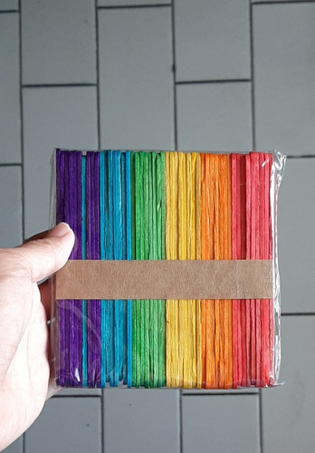 2 Paletas De Colores Para Niños Manualidades Escolar 