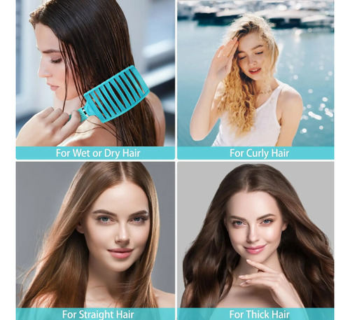 Pack X 2 Cepillo Para Cabello Desenredador
