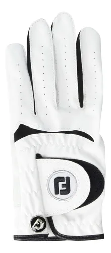 Guante De Golf Footjoy Junior, Blanco, Tamaño Mediano, Para