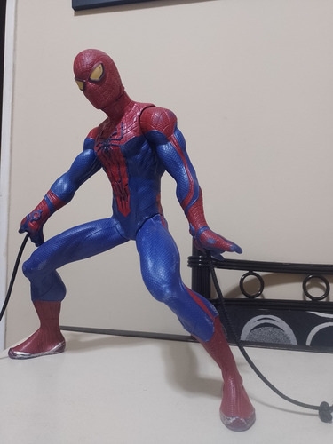 Spiderman Lanza Telarañas Motorizado Original Hasbro Sonidos (Usado)