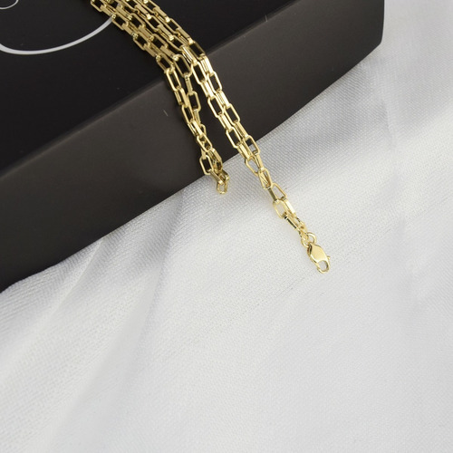 Corrente Cordao Ouro 18k Cartie Oca Grossa 60cm Masculino