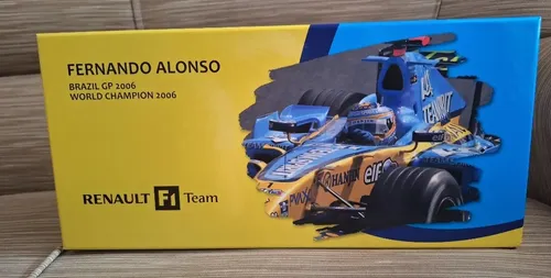 F1 Renault R26 Brasil Gp 2006 F. Alonso Campeão 1/18 | MercadoLivre