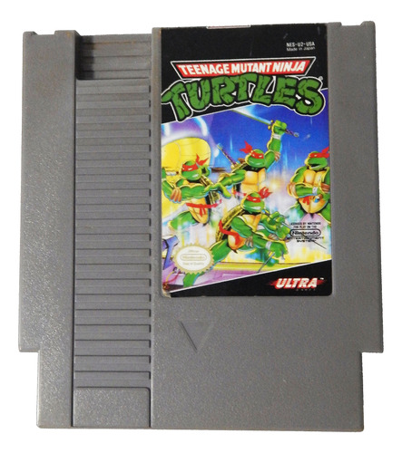 Teenage Mutant Ninja Turtles Nes Nintendo Tmnt Tortugas