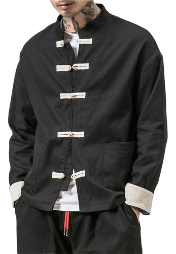 Camisa Tipo Camisa De Manga Larga De Manga Larga For Hombre