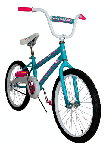 Bicicleta R20 Infantil Resistente Xrush Para Niñas Color Agua Tamaño Del Cuadro G