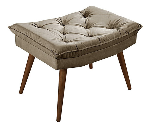 Sofa Cama Reclinavel Caribe + Duas Banquetas Rubi Essencial