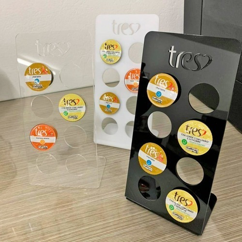 Suporte Porta Cápsula 8 Cápsulas Café Três Corações Ps