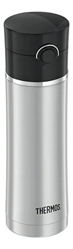 Termo De Acero Inoxidable Botella Thermos 16 Onzas Plata