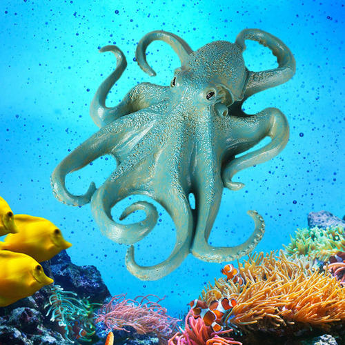 Figuras De Modelo Animal Para Suprimentos De Polvo Azul A