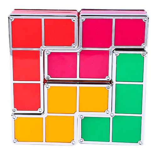 Lampara Tetris Armable Induccion Magnetica Juego Pluzzle