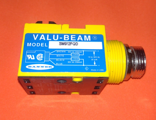 Sensor Banner  Valu-beam Sm912fqd Nuevo En Caja 