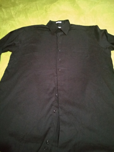 Camisa De Vestir Xxl Línea Uomo Elegante Satin Medio