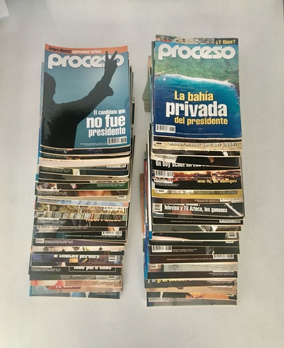 Lote De 52 Revistas Proceso Año 2005
