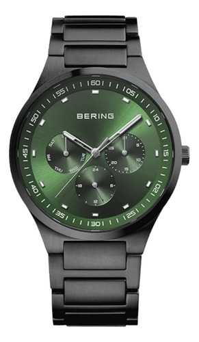 Reloj Bering 11740-728 Hombre Negro Verde 