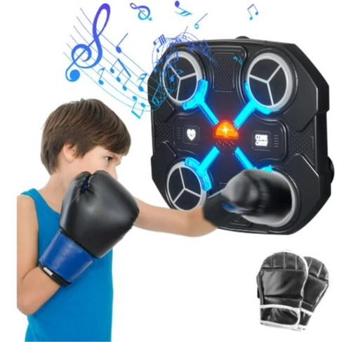 Bluetooth Home Fitness Luces Música Máquina De Boxeo For