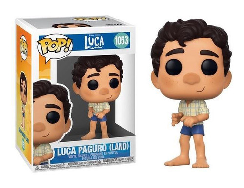 Boneco Funko Pop Disney Luca Luca Paguro Land 1053