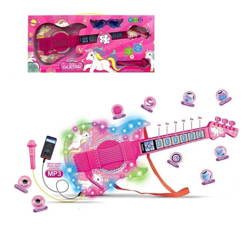 Guitarra Unicornio Caja