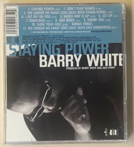 Cd Barry White Staying Power 1999 Nacional