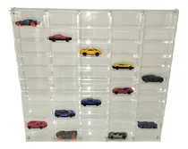 Comprar Exhibidor De Acrlilico Para Hot Wheels 50 Autos Con Tapas